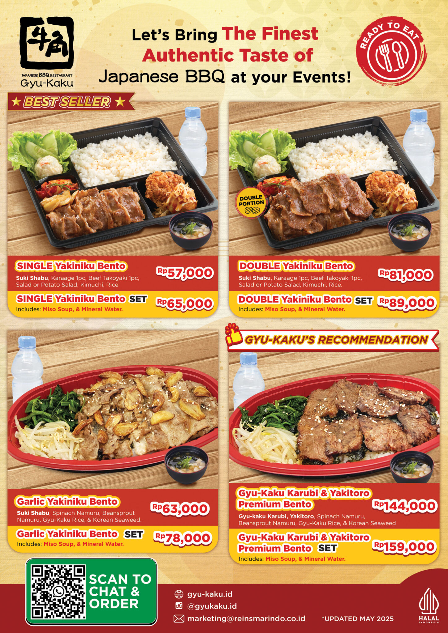 Menu Items – Gyu-kaku